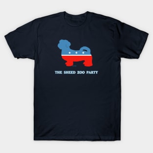 The Sheed Zoo Party aka the Shih Tzu Party T-Shirt
